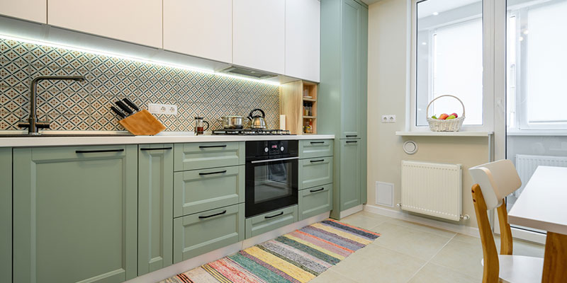 Don’t Hesitate to Be Creative with Colorful Kitchen Cabinets
